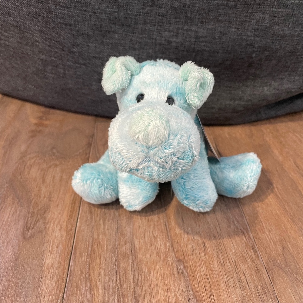New with Tags, Hippo Beanie Plush